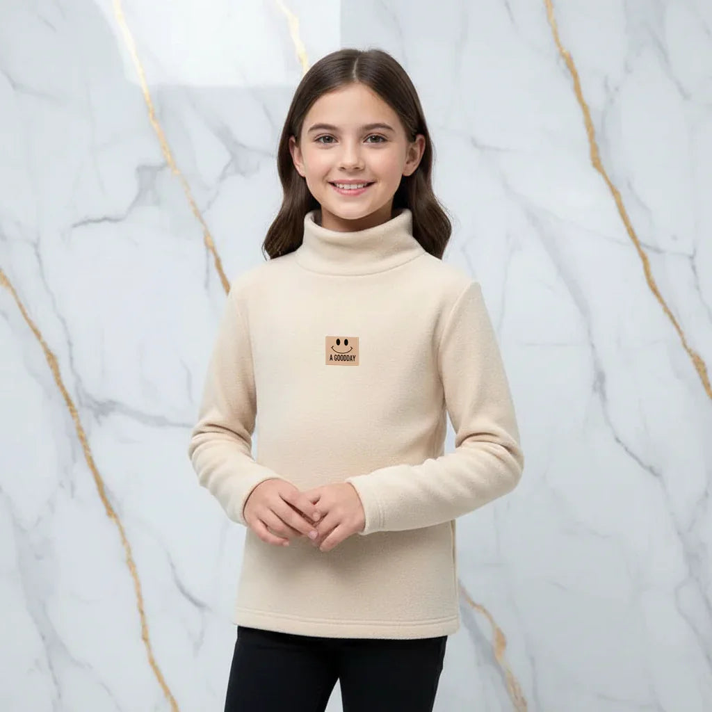 Double Sided German Fleece Good Cream Thickened Sweater