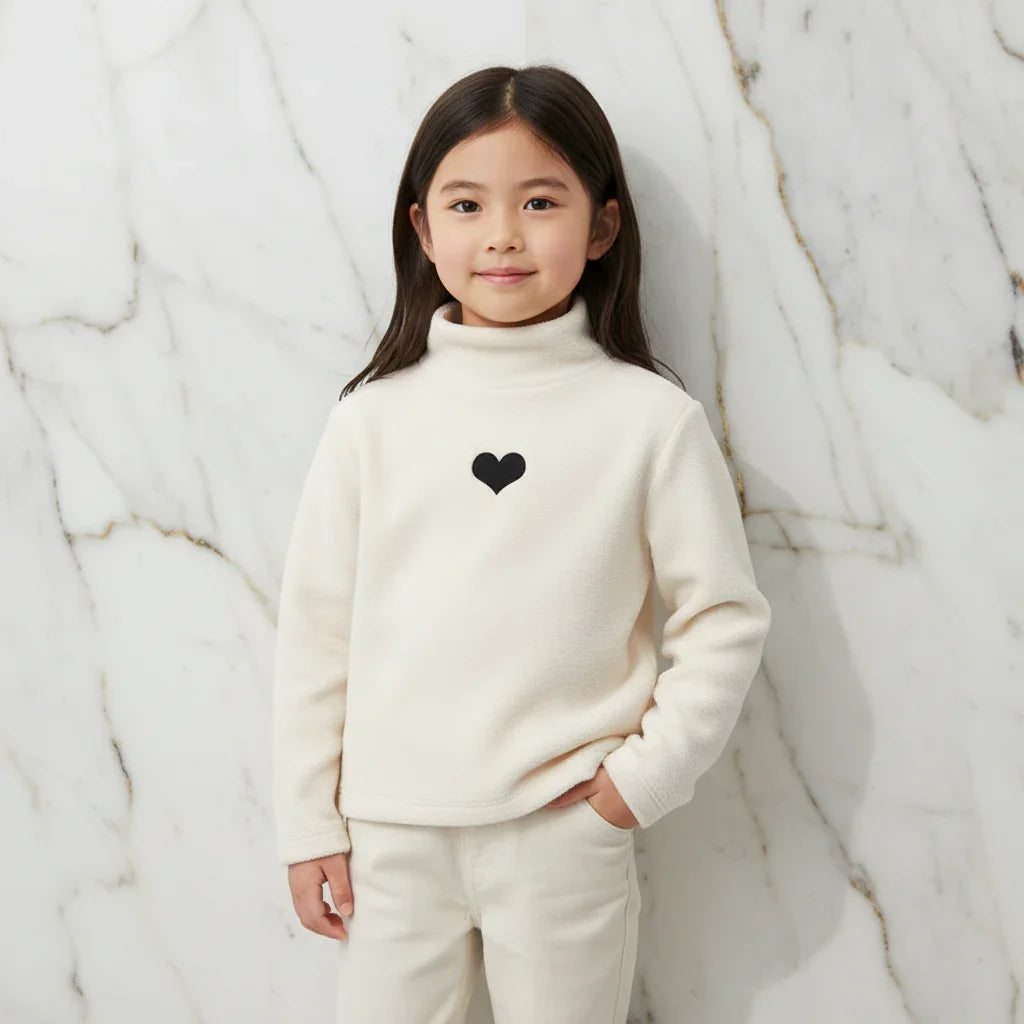 Girl in relaxed standing pose