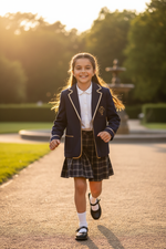 Girl Running Outdoor