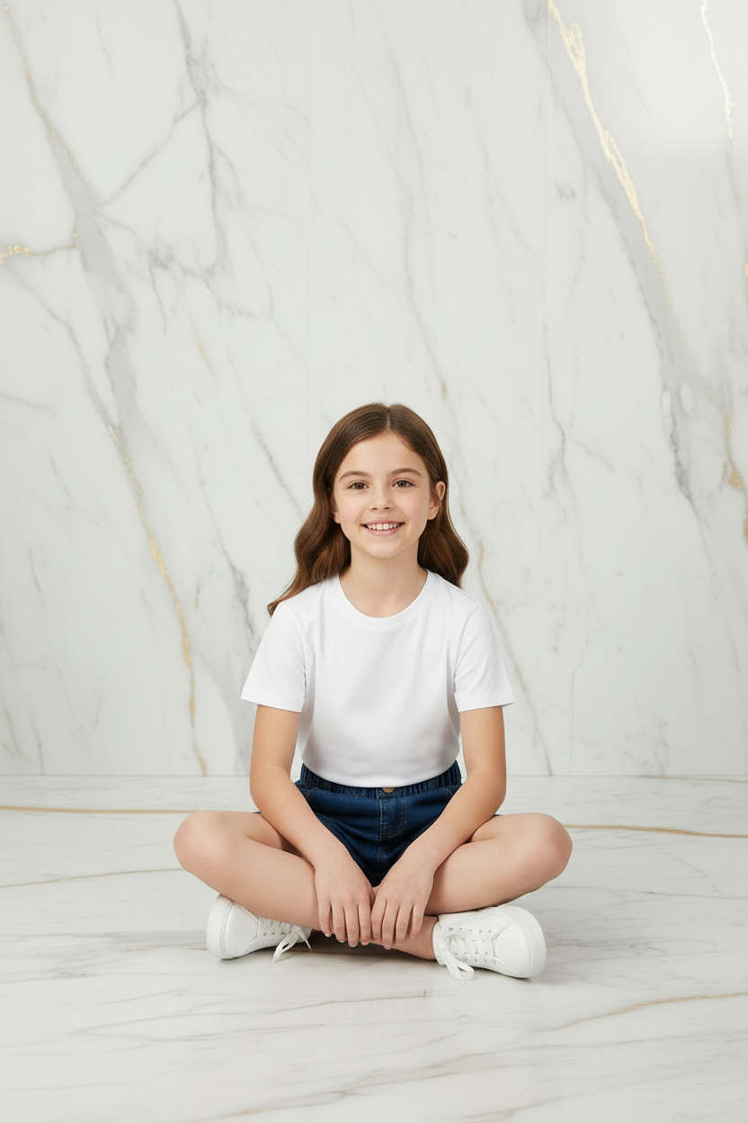 Girl - Sitting pose