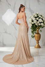 Gold Back View