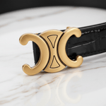 Gold Buckle Side Macro