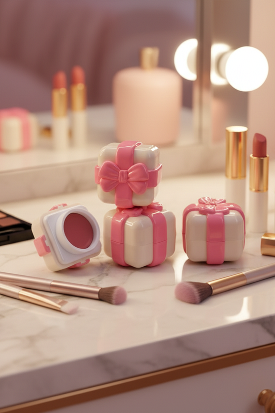 Golden Hour Makeup Display