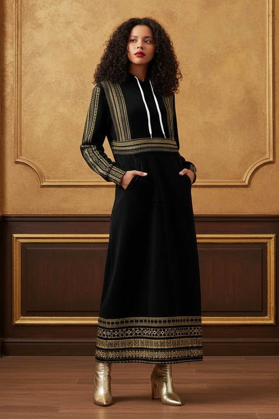 Golden lighting with textured wall