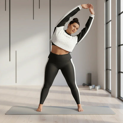 Graceful overhead side stretch