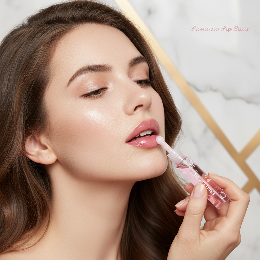 Graceful tilted head pose