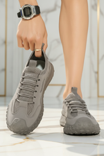 Gray shoe marble background