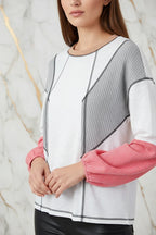 Gray textured panel detail