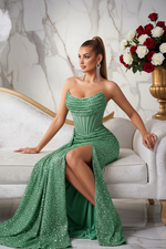 Green Chaise Lounge