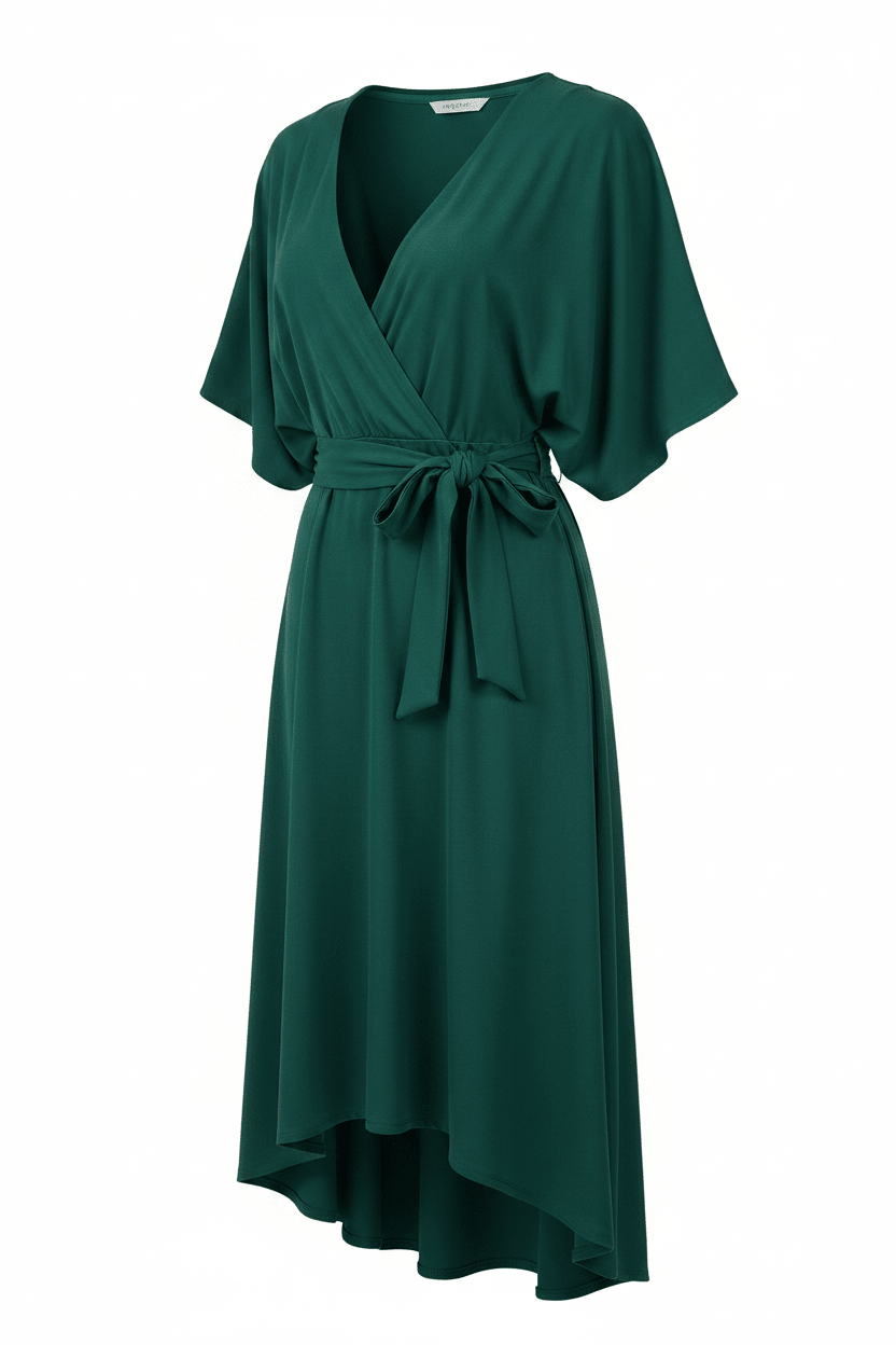 Green Dress - Ghost Three Quarter
