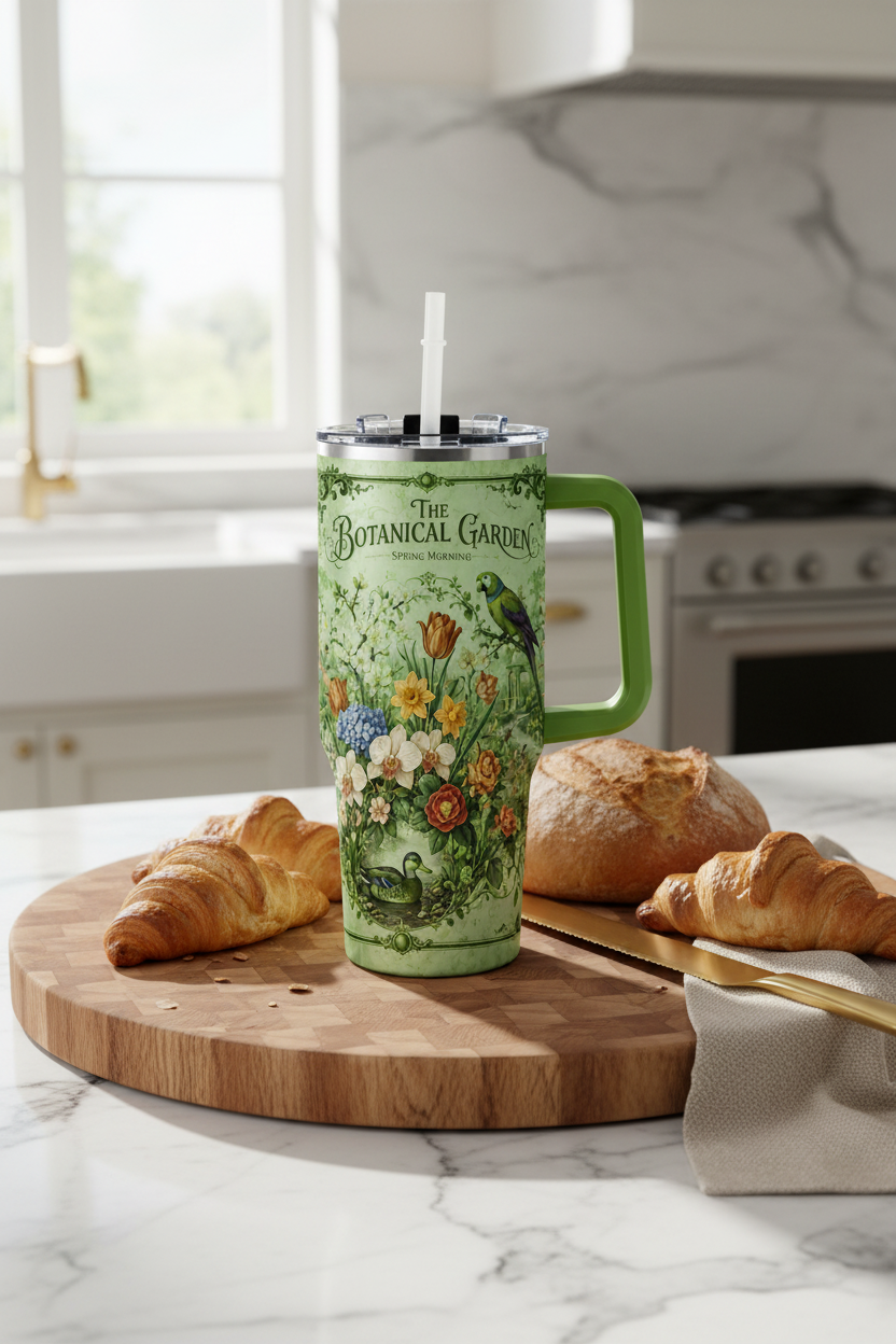 Green Parrot - Bread Board
