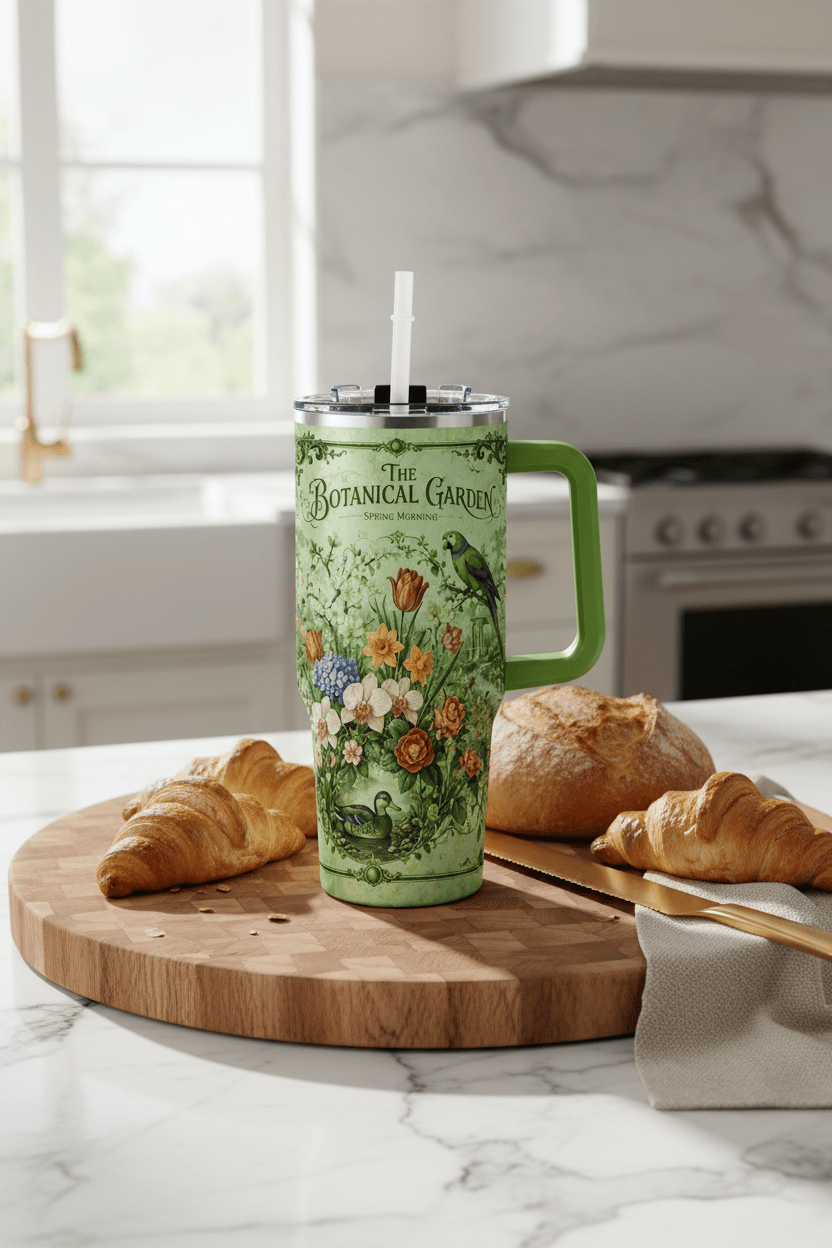 Green Parrot - Bread Board