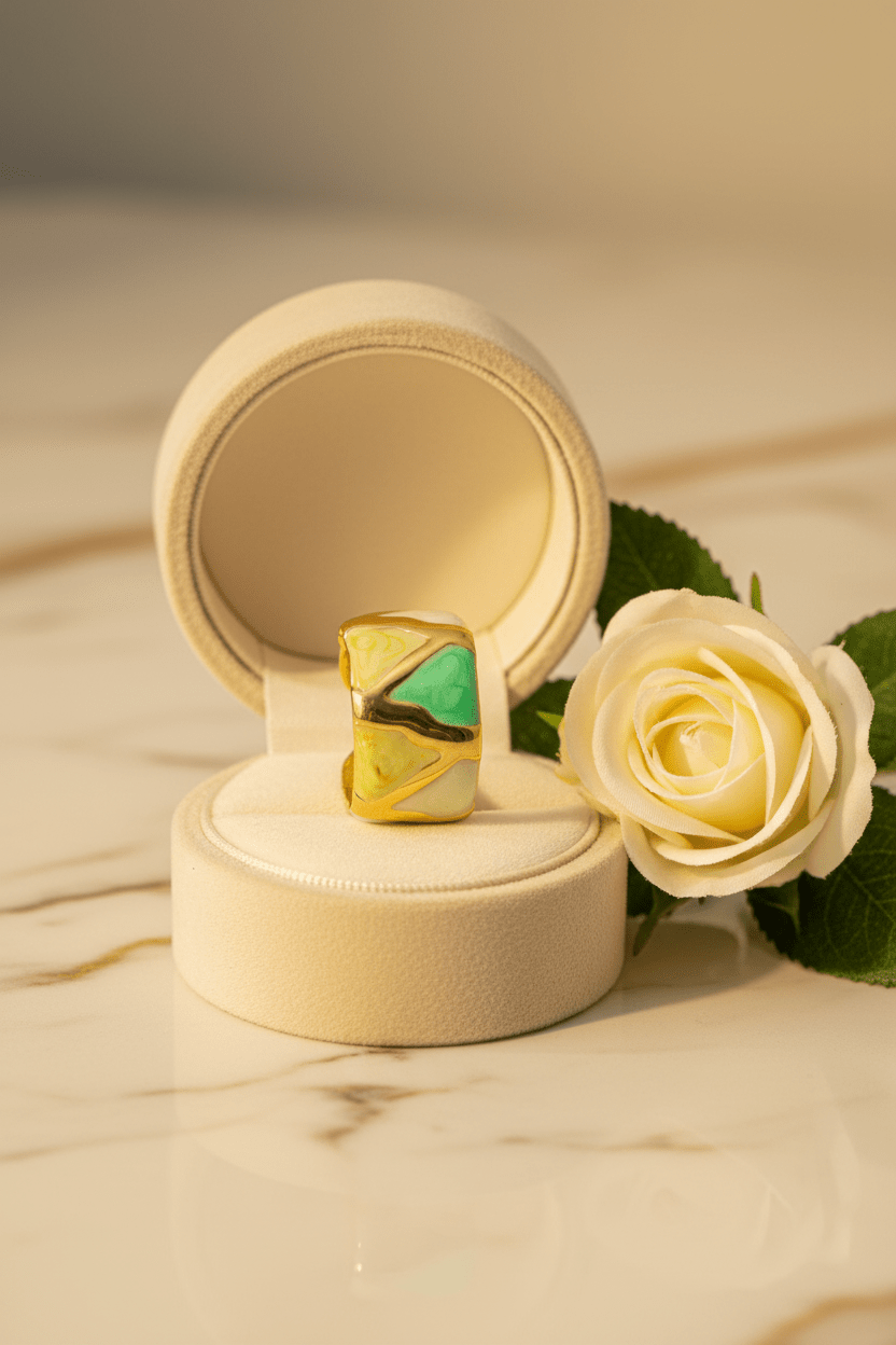 Green Ring Box Front