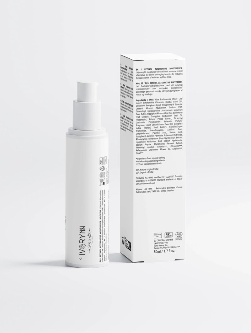 IVORYNN 50ml Retinol Alternative Moisturiser