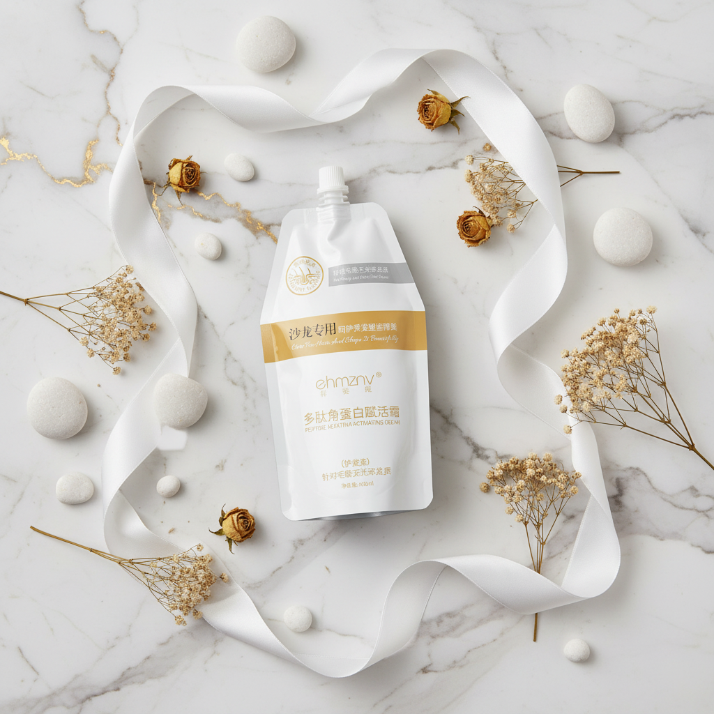 Hair Cream Top View