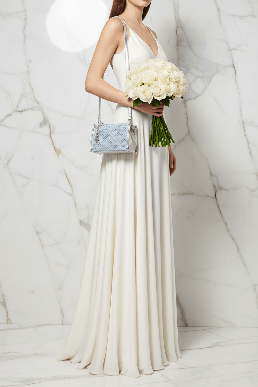 Half Body with Bouquet