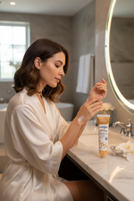 Hand Cream Use - Both Arms
