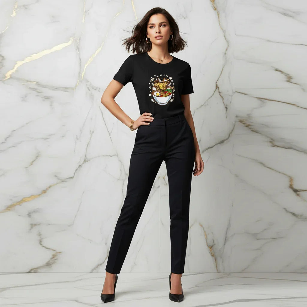 Hand on hip elegant pose