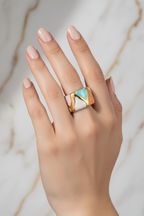 Hand Raised Fingers Spread