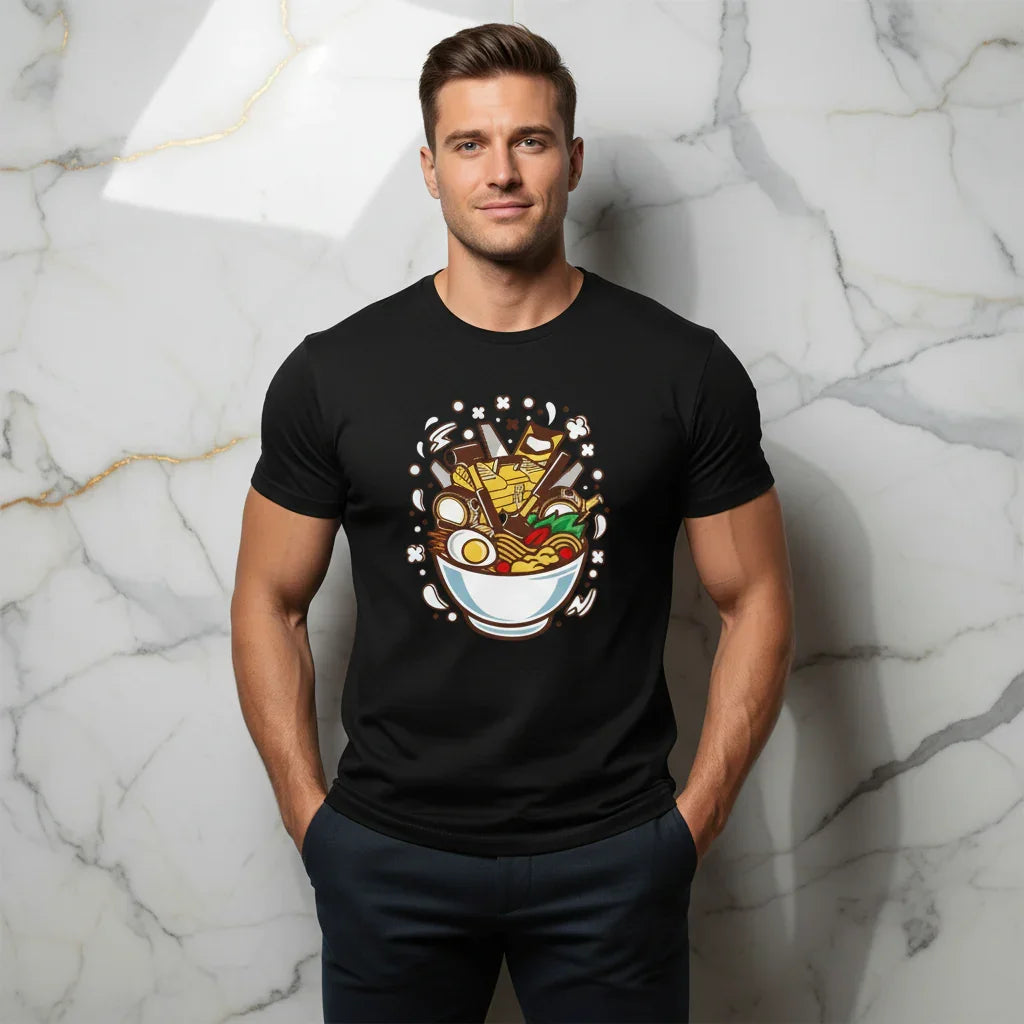 Hands in pockets athletic stance