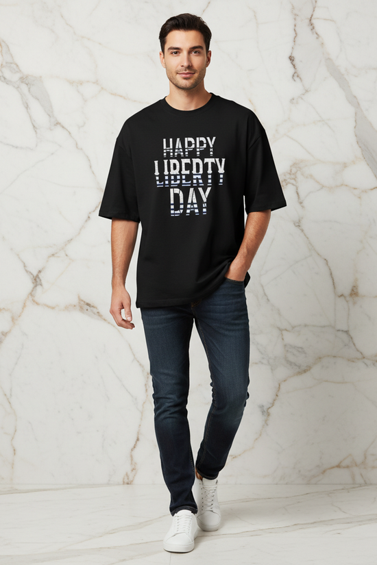 Happy Liberty Day T-Shirt - Casual Lean