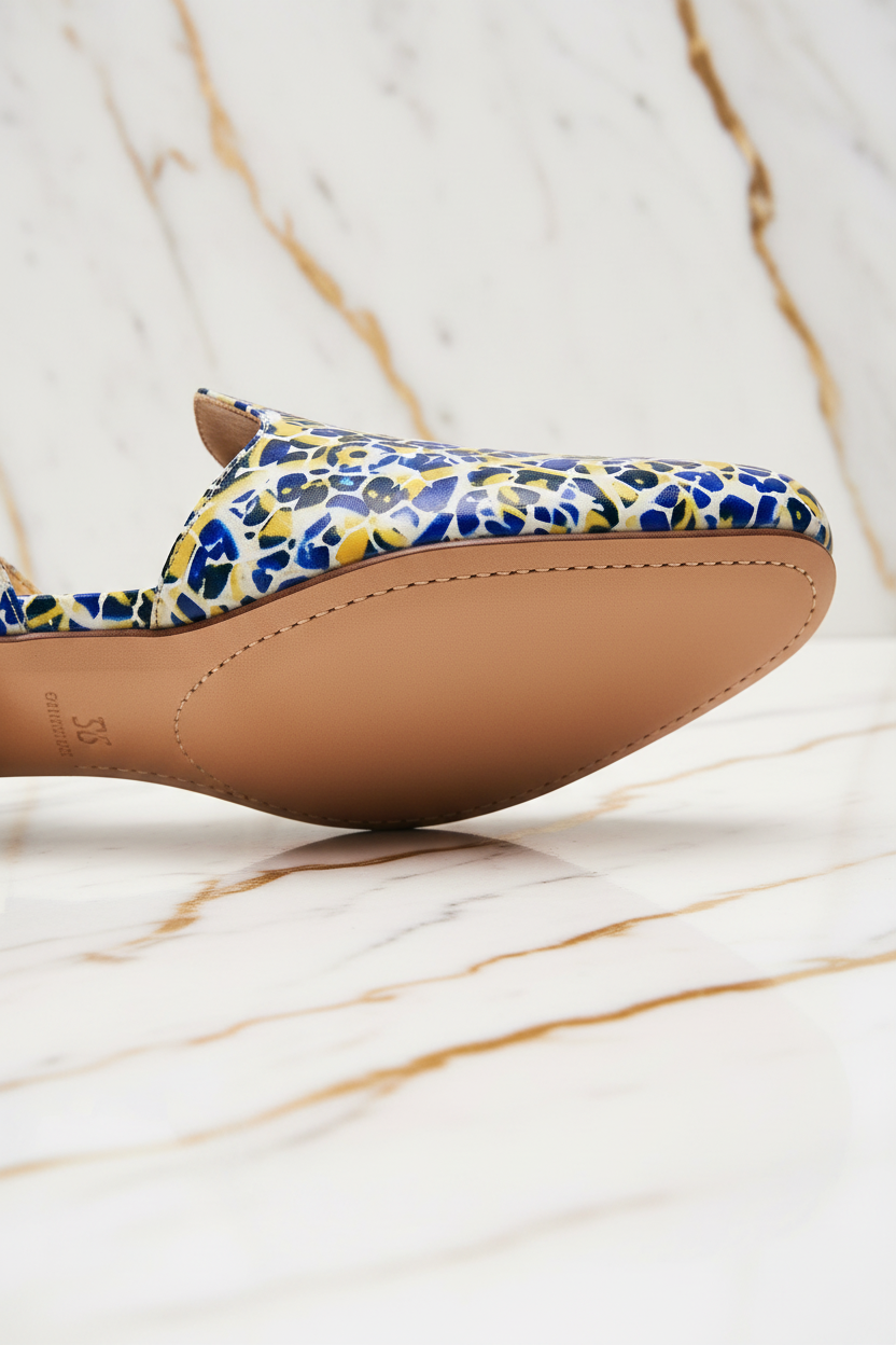 Heel and sole close-up