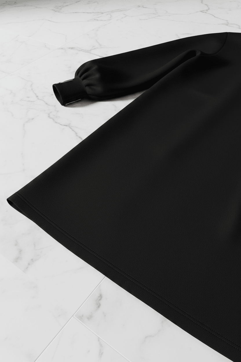 Hem and skirt detail