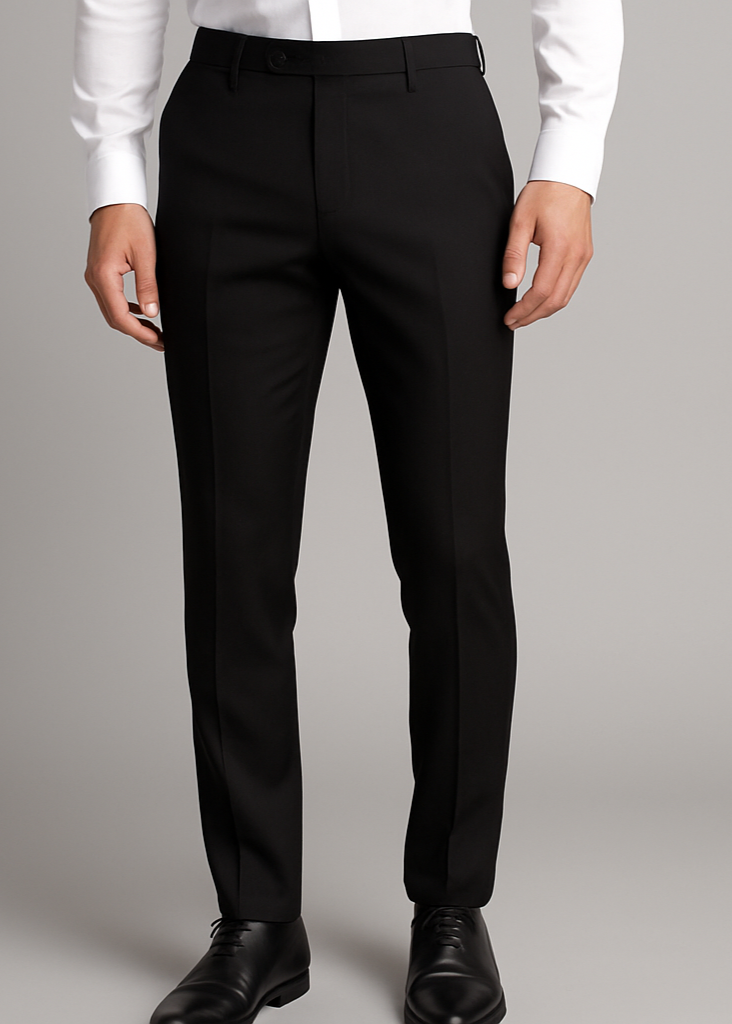 High-end studio trouser fashion photography