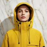 Hood Detail on Woman