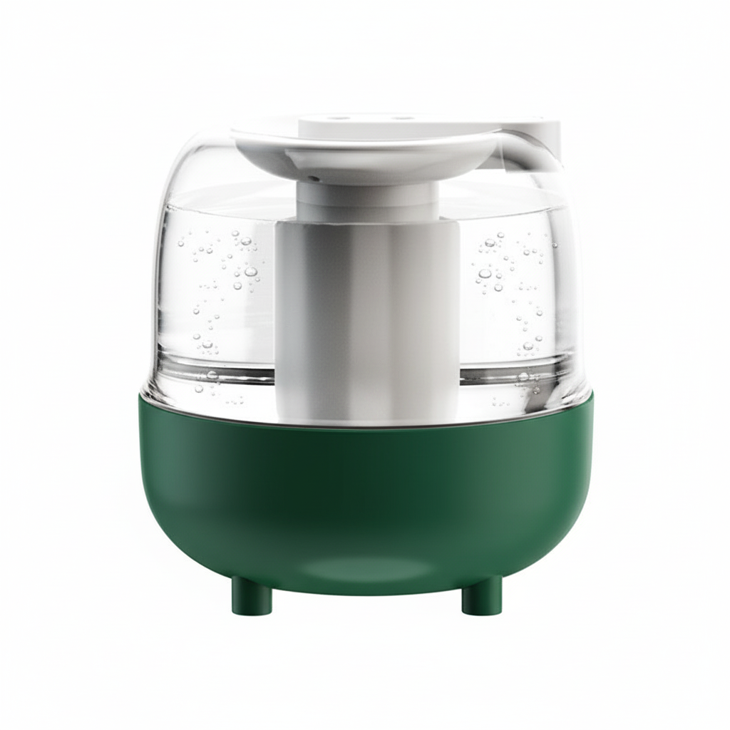 Humidifier with Dark Green Base