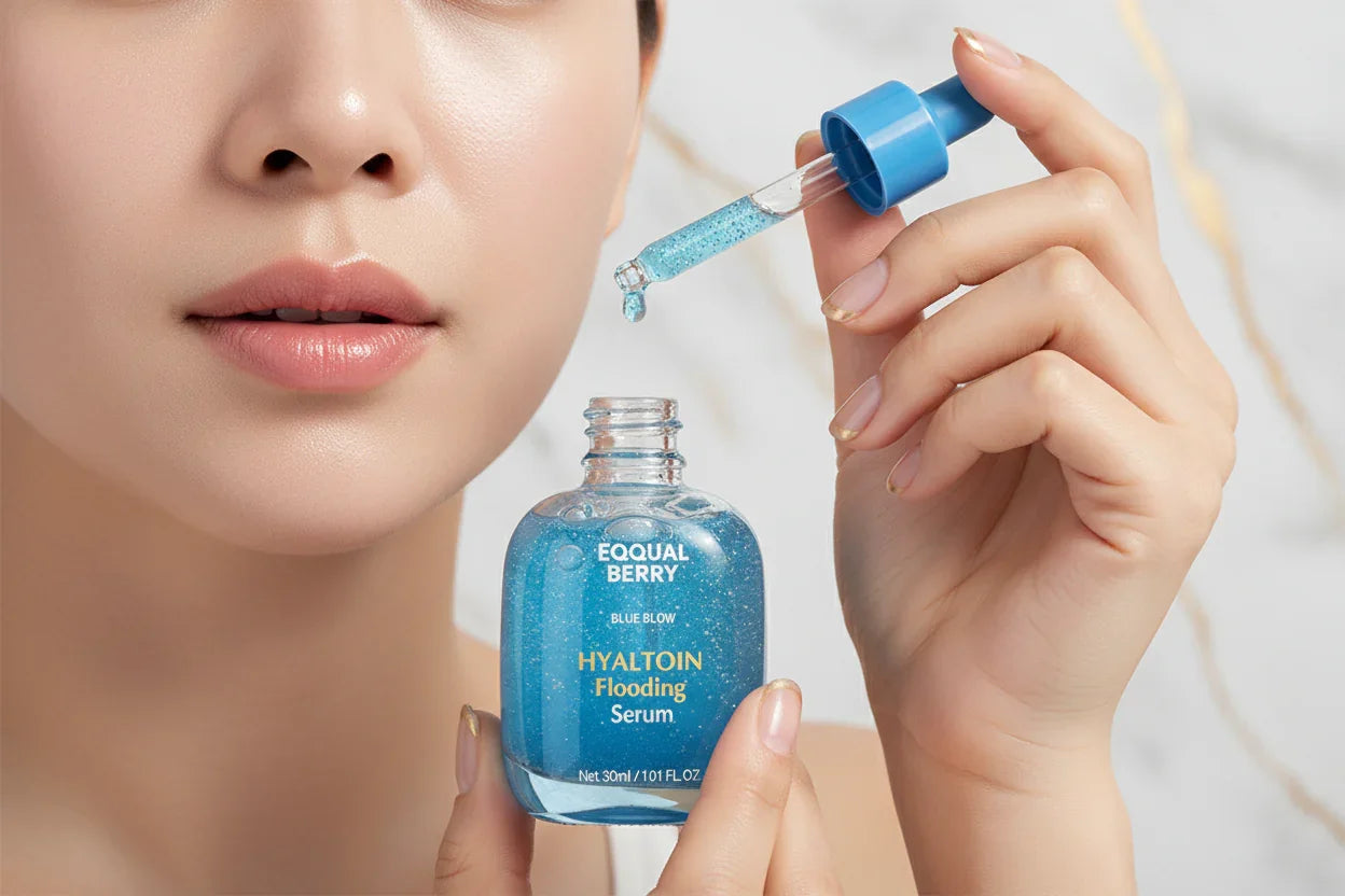 سيروم HYALTOIN - تطبيق على الخد