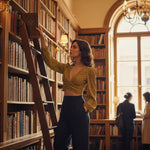 In European bookshop