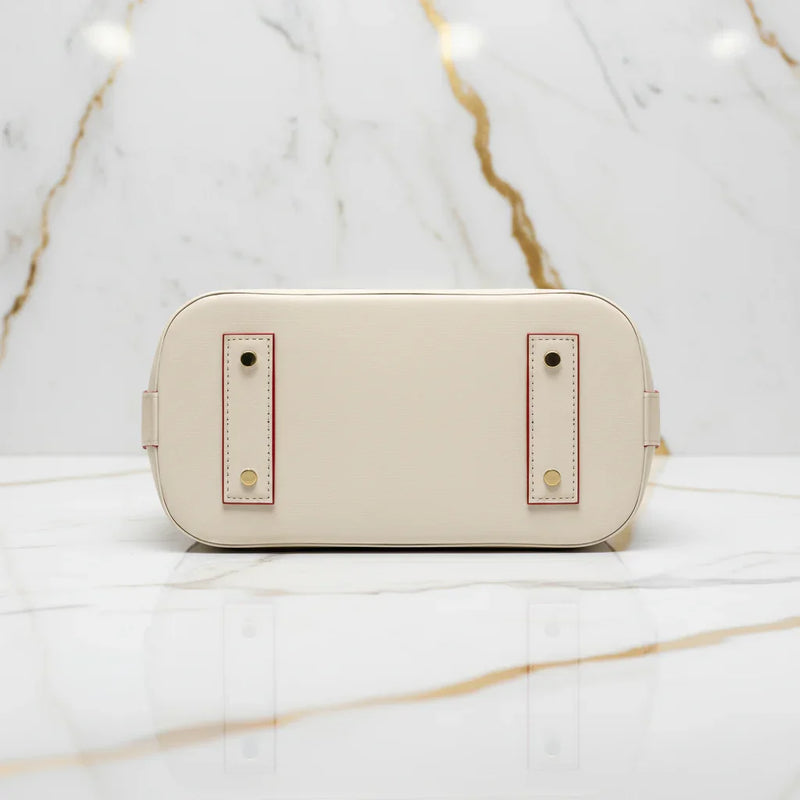 IVORYNN bag - bottom view on gold marble