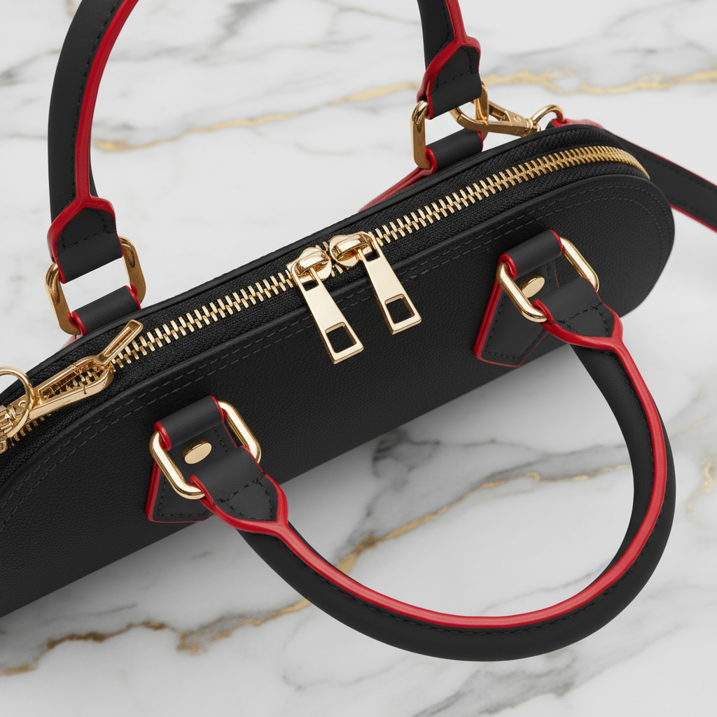 IVORYNN bag - close-up hardware details