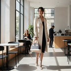 IVORYNN bag - walking through café