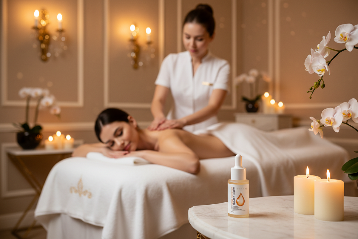 IVORYNN Serum - Spa Massage 2