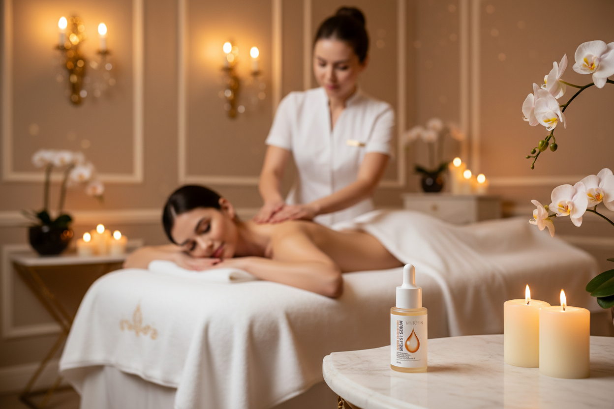 IVORYNN Serum - Spa Massage 2