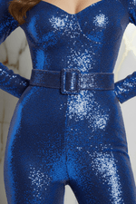 Jumpsuit Belt Royal Blue