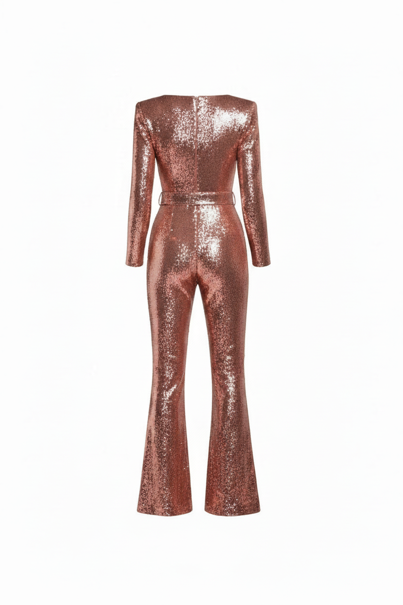 Jumpsuit Ghost Back Champagne