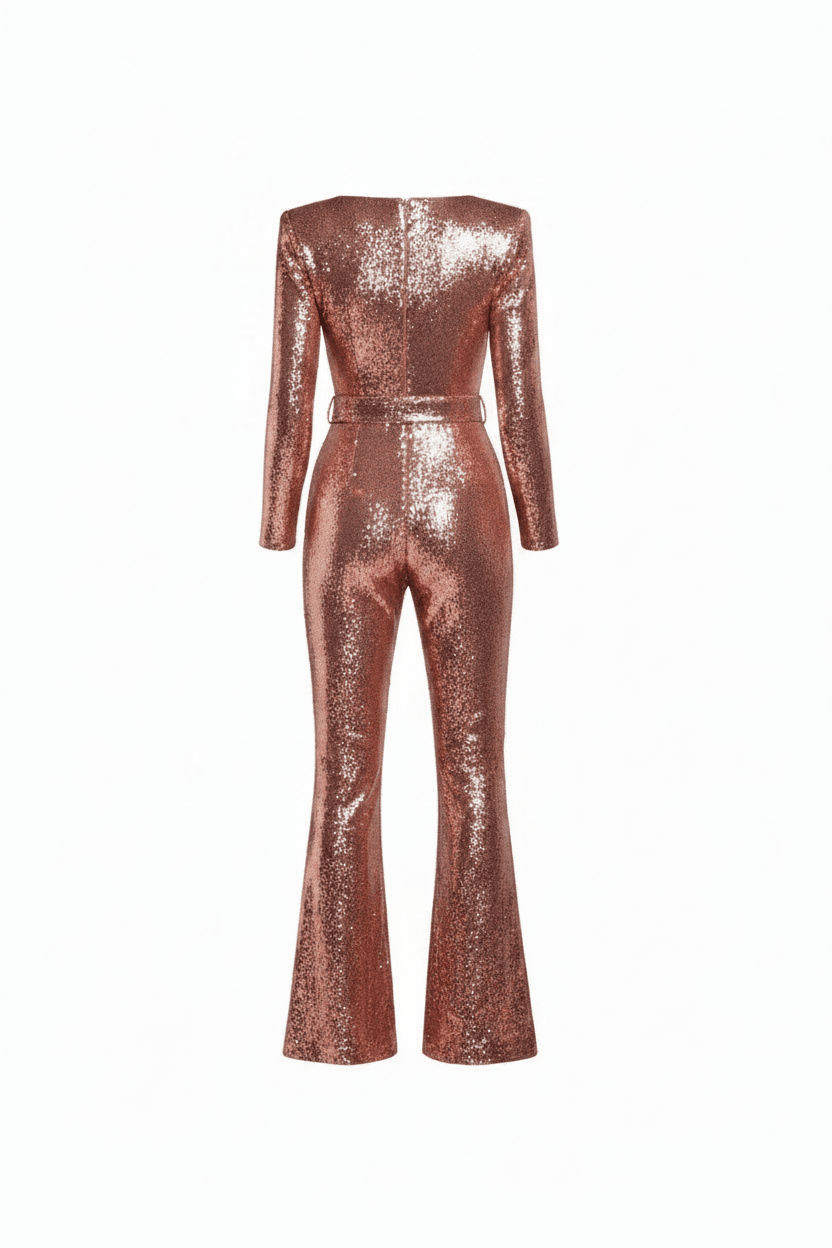 Jumpsuit Ghost Back Champagne