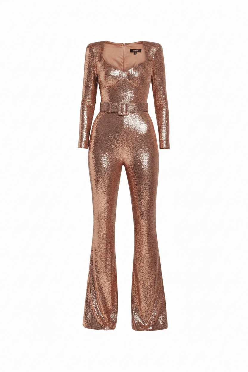Jumpsuit Ghost Champagne Beige Lining