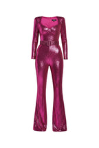 One Piece Luxury Rose Red Jumpsuit