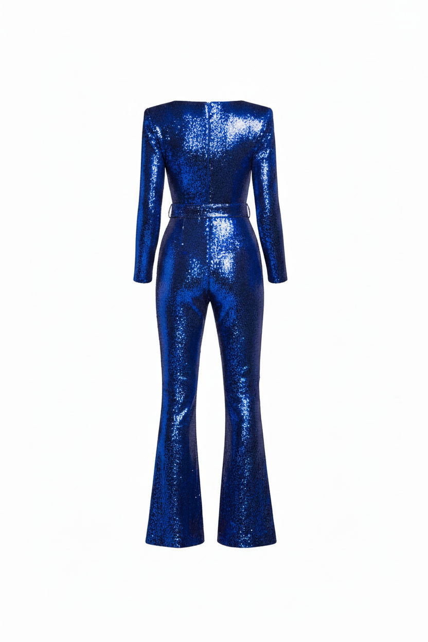 Jumpsuit Royal Blue Back