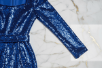 Jumpsuit Sleeve Royal Blue