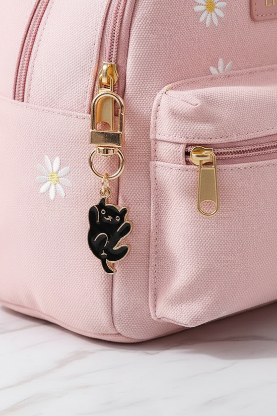 Keychain detail on bag