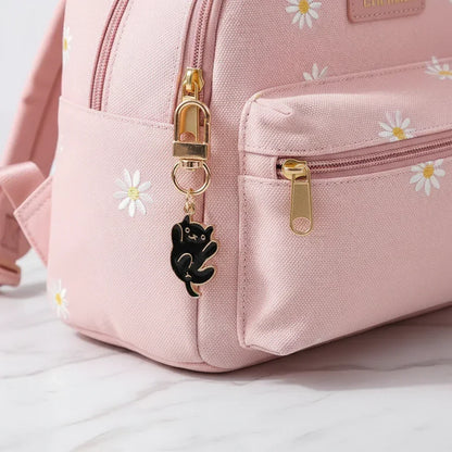 Keychain detail on bag