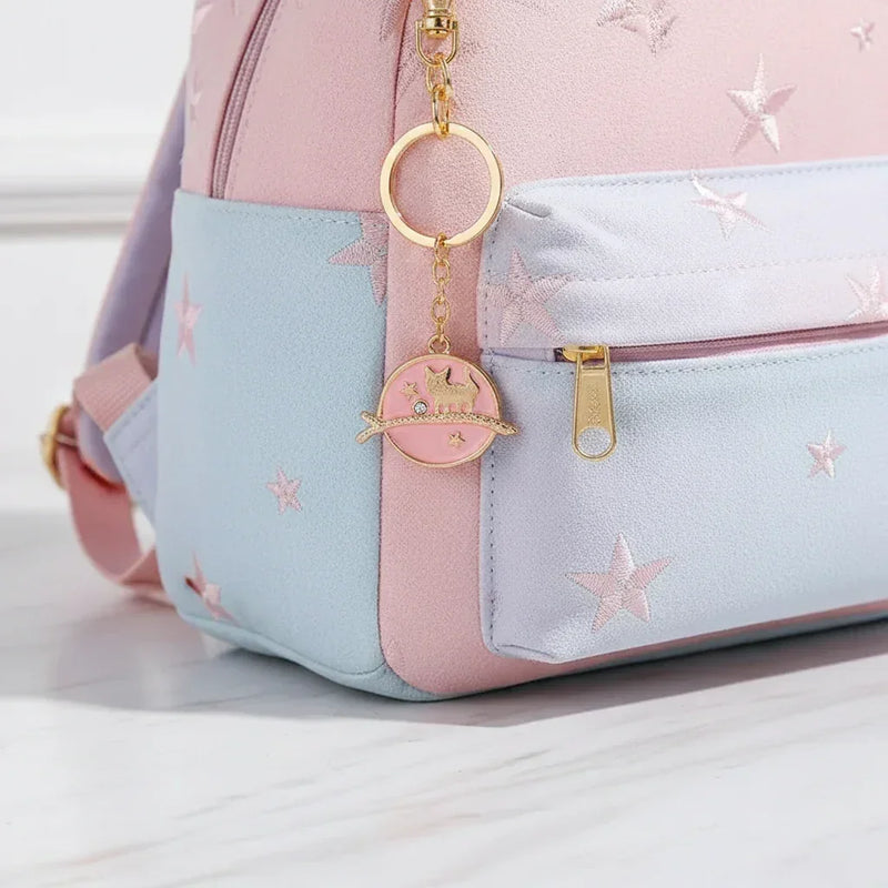 Keychain detail on bag