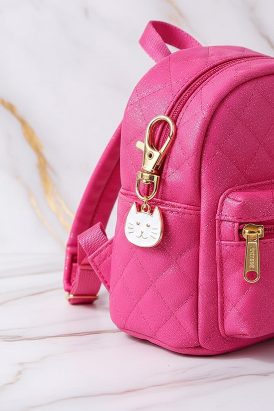 Keychain detail on bag