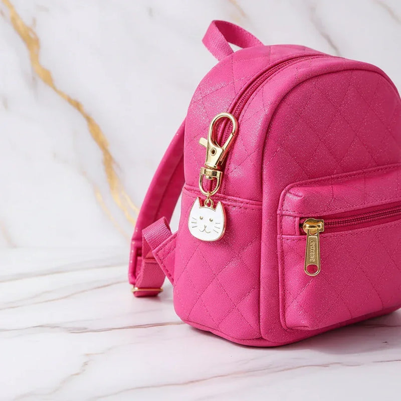 Keychain detail on bag