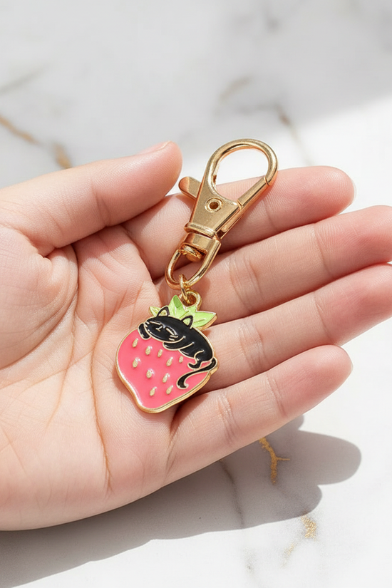 Keychain held by child